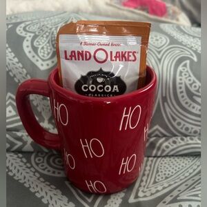 Christmas Rae Dunn mug HO HO HO